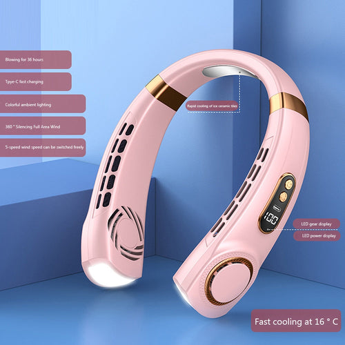 ventilateur LED de cou