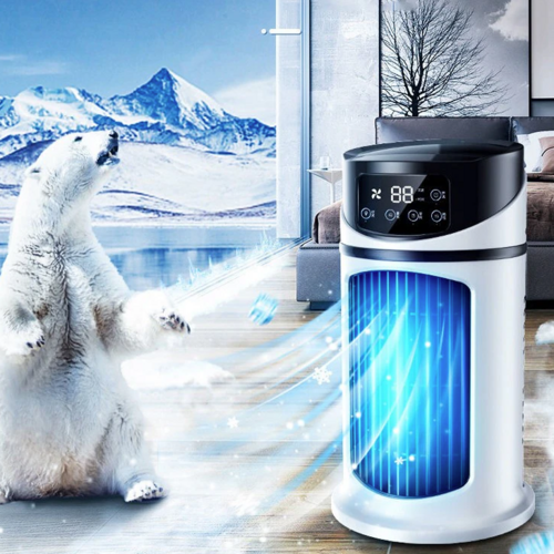 Mini ventilateur portable de refroidissement à eau et à air