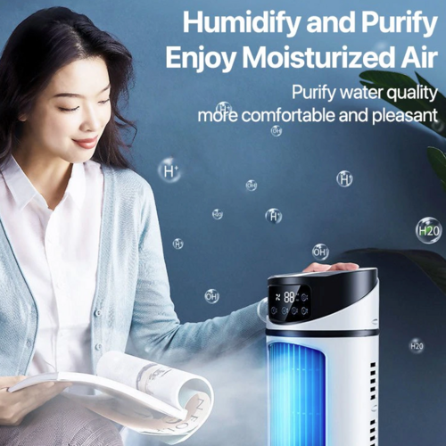 Mini ventilateur portable de refroidissement à eau et à air