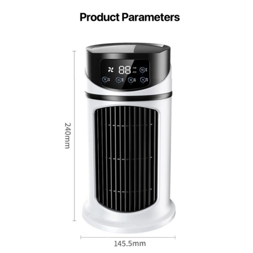Mini ventilateur portable de refroidissement à eau et à air
