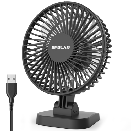 Ventilateur de bureau USB portable mini à 3 vitesses